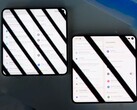 De Google Pixel 10 Pro Fold (rechts) flikkert veel minder dan zijn voorganger. (Afbeeldingsbron: Android Central, YouTube)