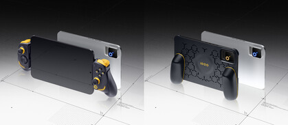 Controller- en gripaccessoire voor de tablet