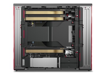 Lenovo ThinkStation P7 - Intern. (Beeldbron: Lenovo)