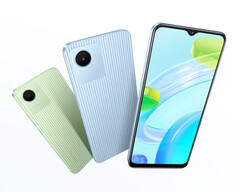 De Realme C30 is verkrijgbaar in de kleuren Bamboo Green en Lake Blue. (Afbeelding bron: Realme)