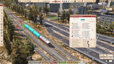 Afbeelding: Een screenshot van de gameplay uit Workers & Resources: Soviet Republic.
