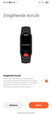 Xiaomi Smart Band 10 Instellingen
