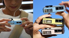 De Yashica Y16 combineert een optische zoeker en flitser in een retrobehuizing.