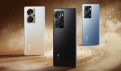 ZTE zal de Axon 40 Pro aanbieden in drie kleuren, vanaf CNY 2.998 (~US$450). (Afbeelding bron: ZTE)