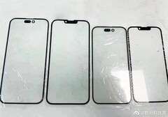 De iPhone 14 en iPhone 14 Pro zullen de kleinste vlaggenschip iPhones zijn die Apple dit jaar uitbrengt. (Afbeelding bron: Weibo)