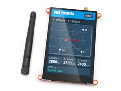 MaTouch ESP32-S3 MaUWB: Systeem voor het bepalen van de eigen positie