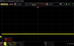 Geen PWM (4/10 helderheid)