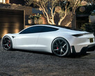 De nieuwe Tesla Roadster concept. (Afbeeldingsbron: Tesla)