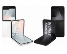 Samsung zal de Galaxy Z Flip FE naar verwachting slechts in twee lanceringskleuren aanbieden. (Afbeeldingsbron: via Evan Blass - bewerkt)