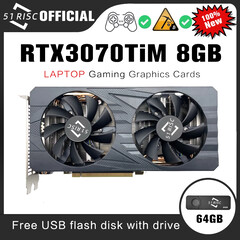 De 51Risc RTX 3070 TiM GPU wordt goedkoper verkocht dan de RTX 3060 Ti Founders Edition. (Afbeelding Bron: Aliexpress)