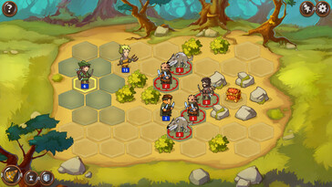 Afbeelding: Een screenshot van de gameplay van Braveland.