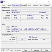 CPU-Z - Hoofdbord