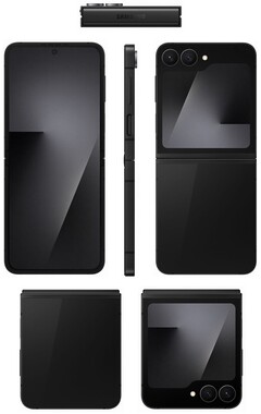 De hier afgebeelde Galaxy Z Flip 7 FE is bedoeld als goedkoop alternatief voor de Flip 7 (bron: Evan Blass)