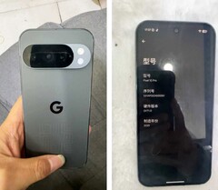 Gelekte afbeeldingen tonen een prototype van een Google Pixel 10 Pro (Afbeeldingsbron: Mystic Leaks)