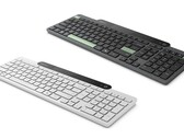 Het zelfopladende Bluetooth-toetsenbord van Lenovo heeft een supercondensator in plaats van een batterij. (Afbeeldingsbron: Lenovo)