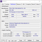 CPU-Z: Moederbord