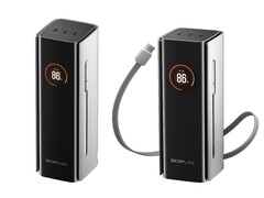 De Rapid Pro Power Bank serie heeft een intrekbare USB-C kabel. (Afbeeldingsbron: EcoFlow)