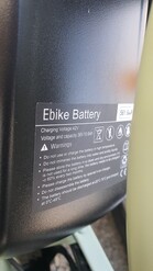 batterij met de Touroll B2 e-bike