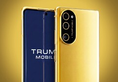 De enige constante in het ontwerp van de Trump T1 Phone is de kleur goud.