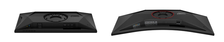De Agon 25G4SXU en Agon CU34G4Z, van links naar rechts. (Afbeeldingsbron: AOC - bewerkt)