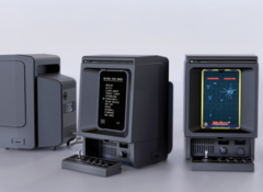 Prototype van de geminiaturiseerde Vectrex console (Afbeelding bron: vectrex.com)
