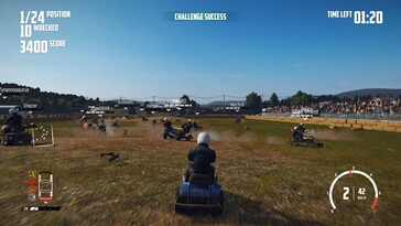 Afbeelding: Een screenshot van de gameplay van Wreckfest.