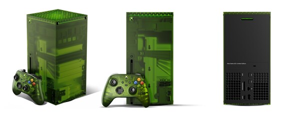 De Xbox Series X25 heeft 1TB opslagruimte.