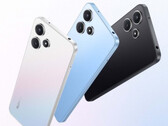 De Redmi Note 12R is verkrijgbaar in Midnight Black, Sky Fantasy en Time Blue. (Afbeeldingsbron: Xiaomi)