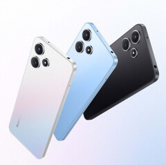 De Redmi Note 12R is verkrijgbaar in Midnight Black, Sky Fantasy en Time Blue. (Afbeeldingsbron: Xiaomi)