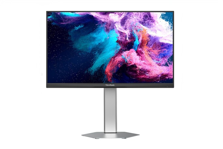 De Viewsonic VX24G26J-monitor heeft een relatief strak en stijlvol ontwerp.