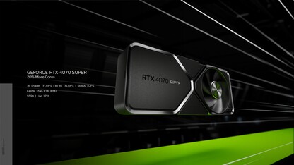 Nvidia GeForce RTX 4070 Super Founders Edition. (Bron: Nvidia)