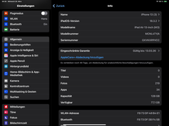 iPadOS 18 op de Apple iPad Air 2025