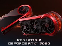 Afbeelding van de ROG Matrix RTX 5090. (Afbeelding Bron: ASUS)