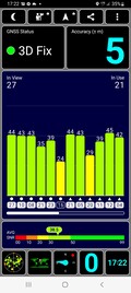 GPS Test buiten