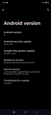 Motorola Moto G86-software