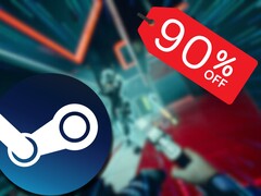 Tot 26 april is Severed Steel verkrijgbaar op Steam met 90% korting voor $2,50 in plaats van $25. (Afbeelding bron: Steam)