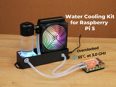 Seeed Studio presenteert een waterkoeler-kit voor Raspberry Pi 5 (Afbeelding bron: Seeed Studio)