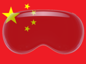De Apple Vision Pro headset wordt later dit jaar in China uitgebracht. (Afbeelding via Apple en Wikimedia Commons, w/bewerkingen)