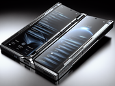 De opvouwbare iPhone heeft naar verluidt een 7,8-inch display aan de binnenkant. (Afbeeldingsbron: AI-gegenereerd met behulp van Dall-E)