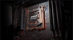 AMD's Ryzen 7 9800X3D kreeg overweldigend positieve kritieken van critici. (Afbeeldingsbron: AMD)