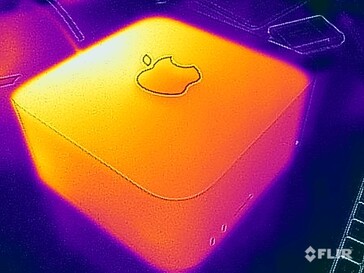 Mac Studio oppervlaktetemperaturen - (stresstest)