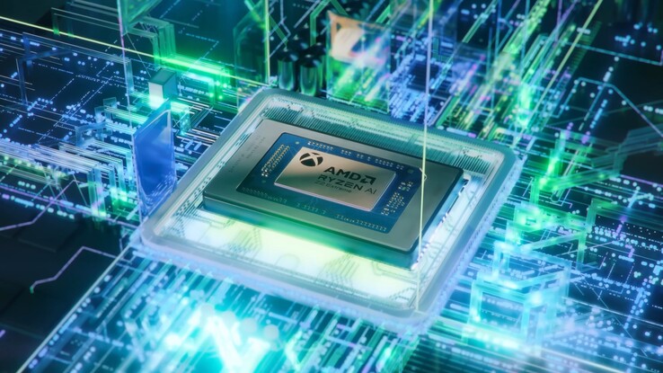 AMD Ryzen AI Z2 Extreme-processor in ROG Xbox Ally X (Afbeelding bron: AMD, Microsoft Gaming)