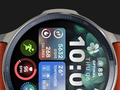 De Amazfit Balance 2 XT is naar verwachting een titanium versie van de Balance 2 smartwatch (afbeelding). (Afbeeldingsbron: Amazfit)