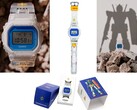 Casio's DW-5600 met Gundam-thema combineert een transparant ontwerp met RX-78-2-geïnspireerde kleuren en een speciale verpakking.