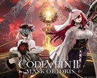 Promotiebanner voor de update naar Code Vein II Ver. 2.0 en de DLC „Mask of Idris“.