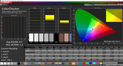 CalMAN ColorChecker gekalibreerd