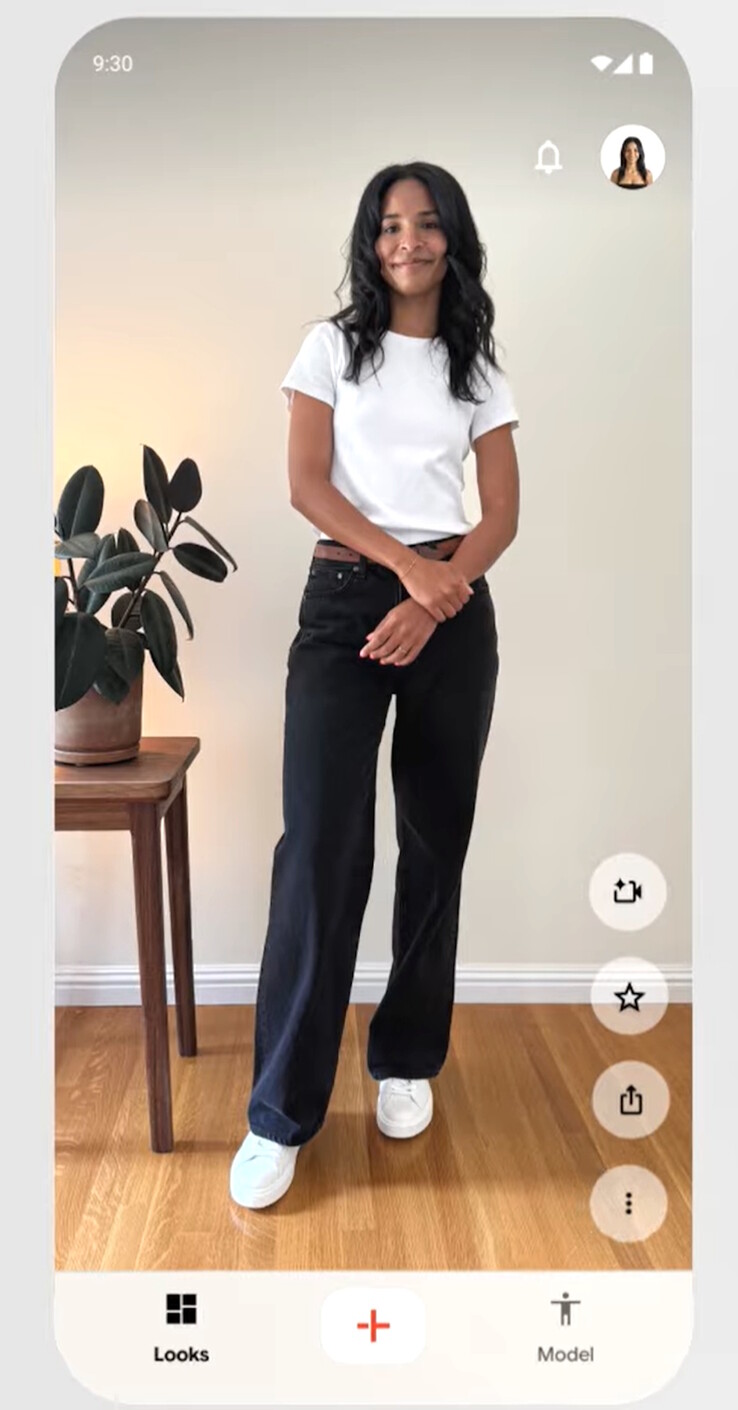 Doppl begint met een foto van de gebruiker. (Afbeeldingsbron: Google Labs)