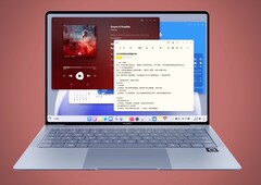 De MateBook Pro wordt aangedreven door HarmonyOS en Huawei&#039;s eigen ARM-processor (Afbeelding bron: Huawei)