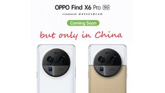 Volgens een leaker is Oppo blijkbaar niet van plan de nogal interessante cameratelefoon Oppo Find X6 Pro wereldwijd te lanceren.