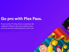 Promotie-illustraties gebruikt om Plex Pass on-site te promoten